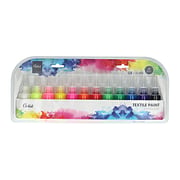 Textielverf, 12 Doseeflesjes x 35ml 