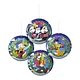 Ravensburger 3D Puzzel Kerstballen Set Disney - 4 x 54st.